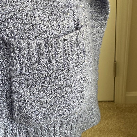 Comfy Purple Knitted Cardigan - Picture 3 of 4